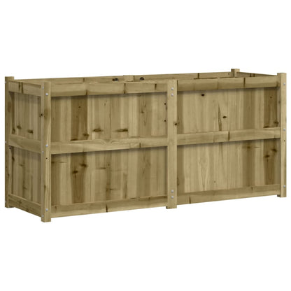 Plantenbak 50X50X70 Cm Geïmpregneerd Grenenhout Naturel geïmpregneerd