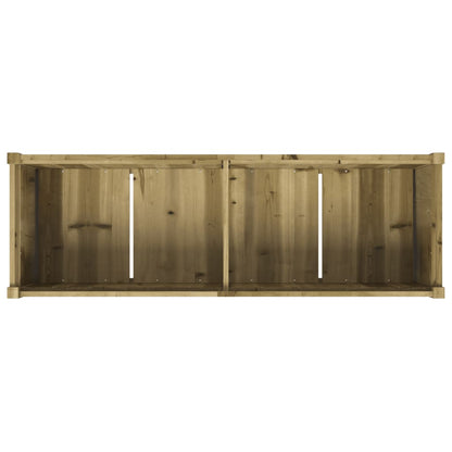 Plantenbak 50X50X70 Cm Geïmpregneerd Grenenhout Naturel geïmpregneerd