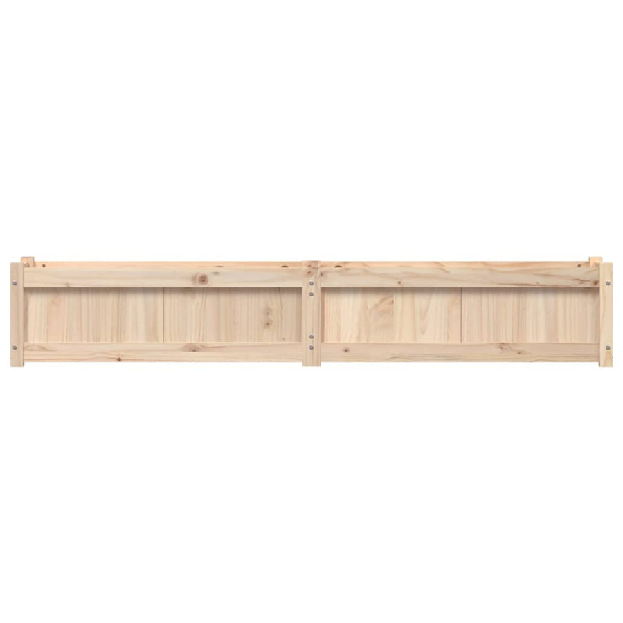 Plantenbak 80X3X3 Cm Massief Grenenhout 1 Natuurlijk grenenhout