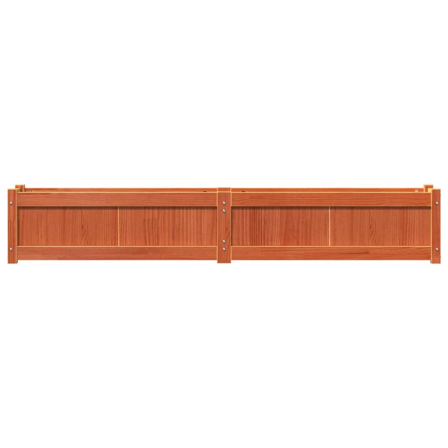 Plantenbakken 2 St Cm Massief Grenenhout Waxbruin
