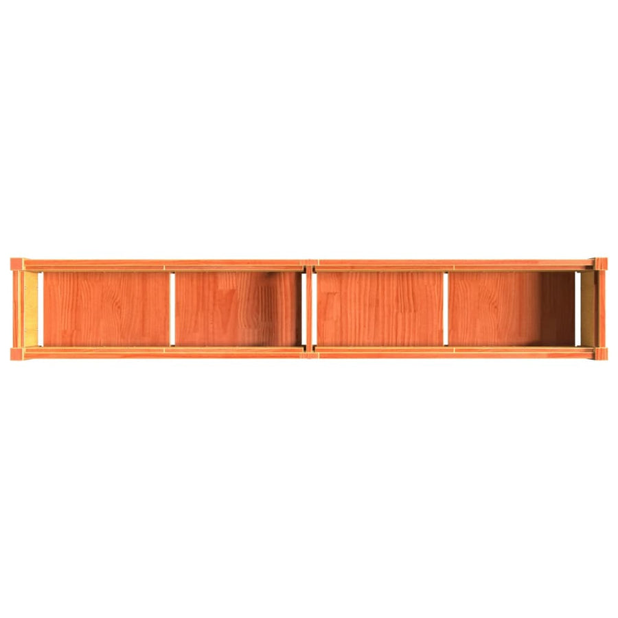 Plantenbakken 2 St Cm Massief Grenenhout Waxbruin
