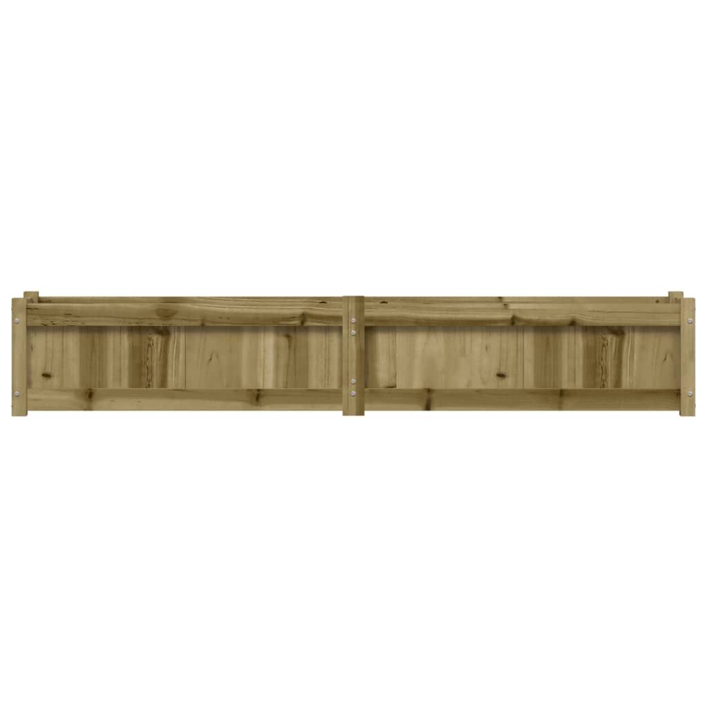 Plantenbak 80X3X3 Cm Geïmpregneerd Grenenhout 1 Naturel geïmpregneerd