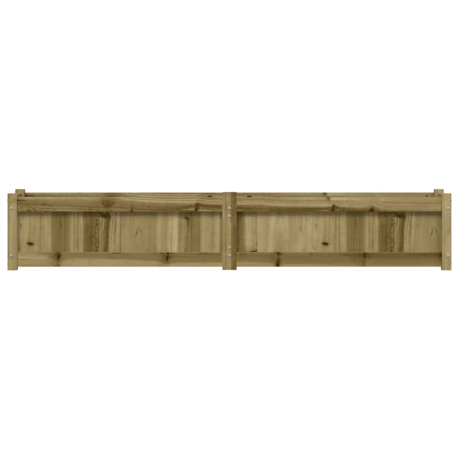 Plantenbak 80X3X3 Cm Geïmpregneerd Grenenhout 1 Naturel geïmpregneerd