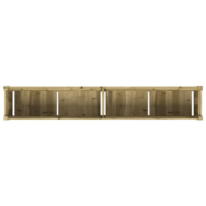 Plantenbak 80X3X3 Cm Geïmpregneerd Grenenhout 1 Naturel geïmpregneerd