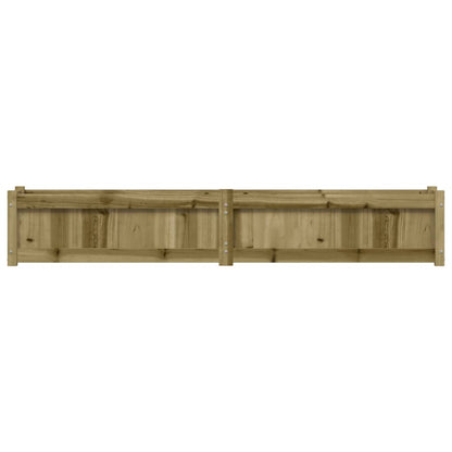 Plantenbakken Cm Geïmpregneerd Hout 2 Naturel geïmpregneerd