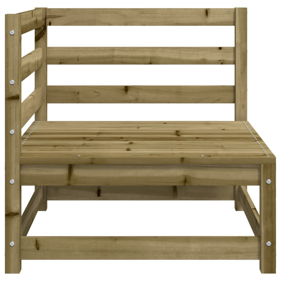 Tuin 70X70X67 Cm Geïmpregneerd Grenenhout Naturel geïmpregneerd Hoekbank