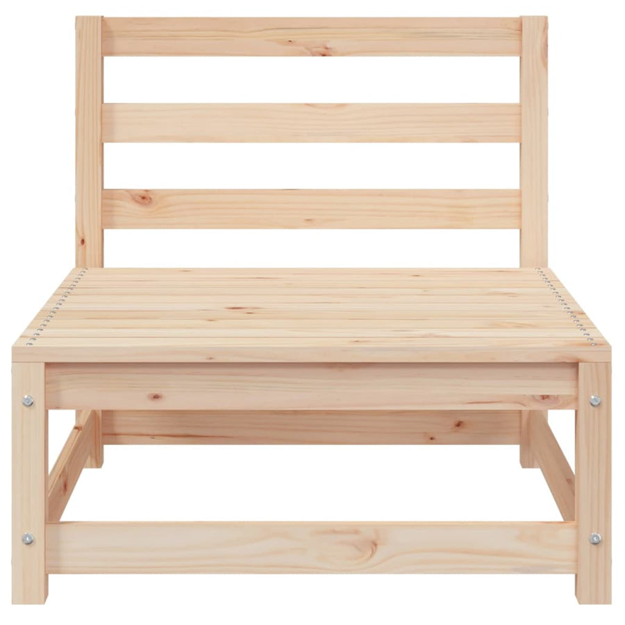 Tuinbank Zonder Armleuningen 70X70X67 Cm Massief Grenenhout Natuurlijk grenenhout Stoel