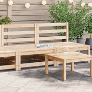 Tuinbank 2 st 70x70x67 cm grenenhout