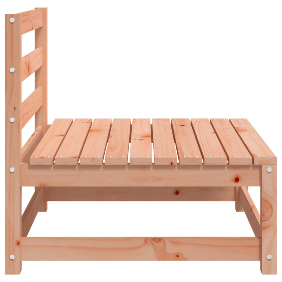 Tuinbank Zonder Armleuningen 2 St 70X70X67 Cm Douglashout Natuurlijk douglashout Tweezitsbank