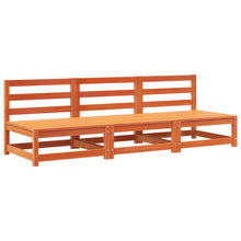 Tuinbank Zonder Armleuning 3 St 70X70X67 Cm Grenenhout Wasbruin Bruingrenen Driezitsbank