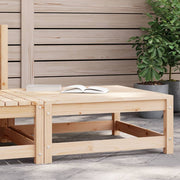 Voetenbank 70x70x30 cm massief grenenhout
