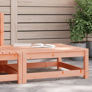 Voetenbank tuin 70x70x30 cm massief douglashout