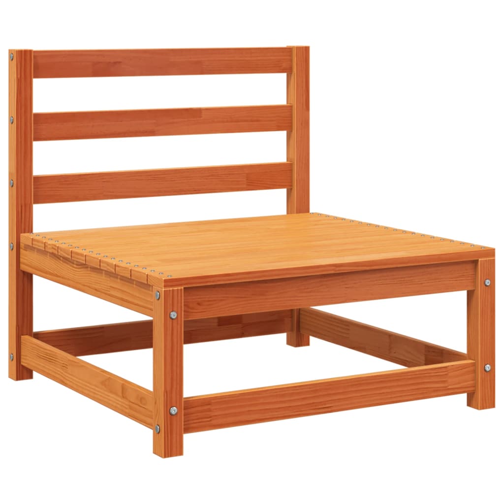 Tuinbank 2-Zits Massief Grenenhout Wasbruin Bruingrenen corner + chair
