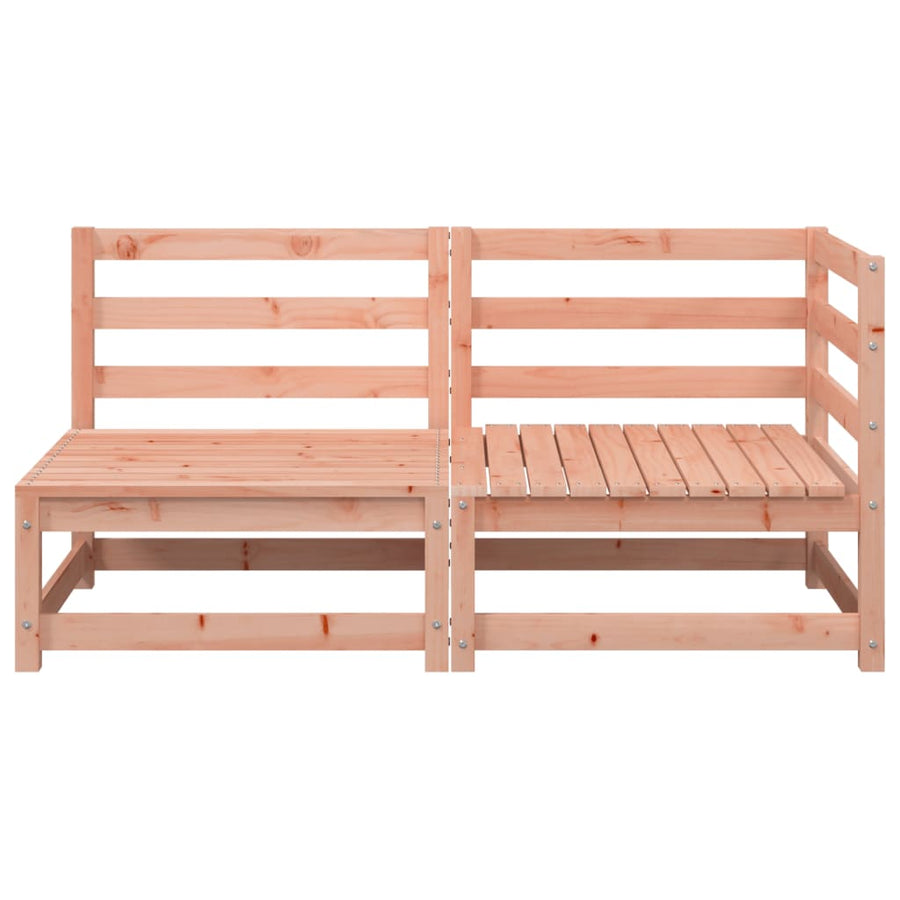 Tuinbank 2-Zits Massief Douglashout Natuurlijk douglashout corner + chair