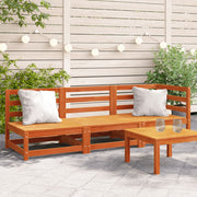Tuinbank 3-zits massief grenenhout 210x70x67 cm wasbruin