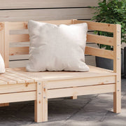 Tuinhoekbank massief grenenhout 63x63x62 cm