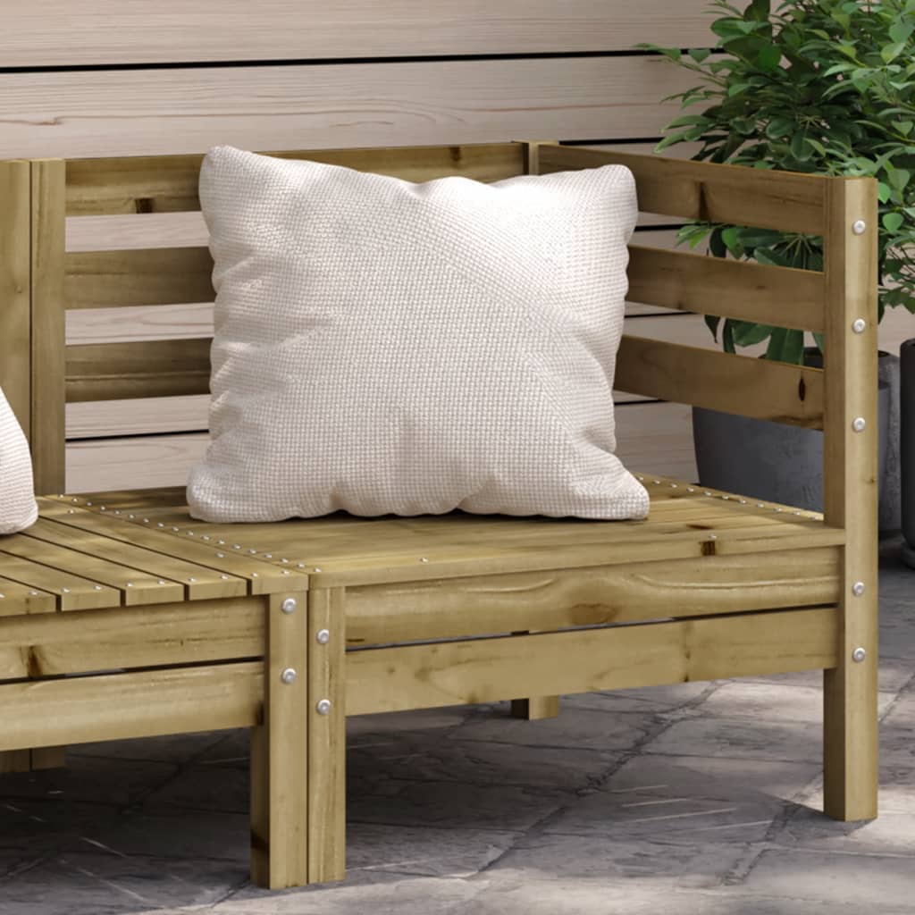 Tuin Geïmpregneerd Grenenhout 1 Naturel geïmpregneerd Hoekbank