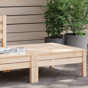 Voetenbank massief grenenhout 63,5x63,5x28,5 cm