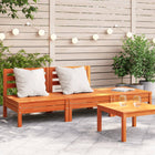 Tuinbank 3-zits 190.5x63.5x62.5 cm massief grenenhout wasbruin