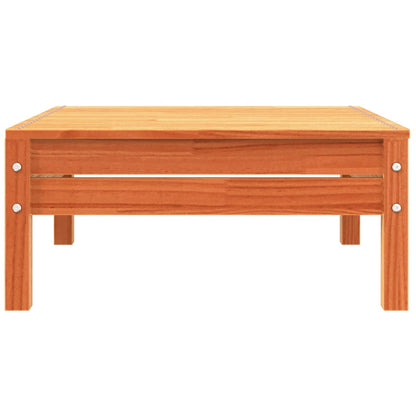 Tuinbank 2-zits met kussens en voetenbank Bruingrenen 2x corner + footrest