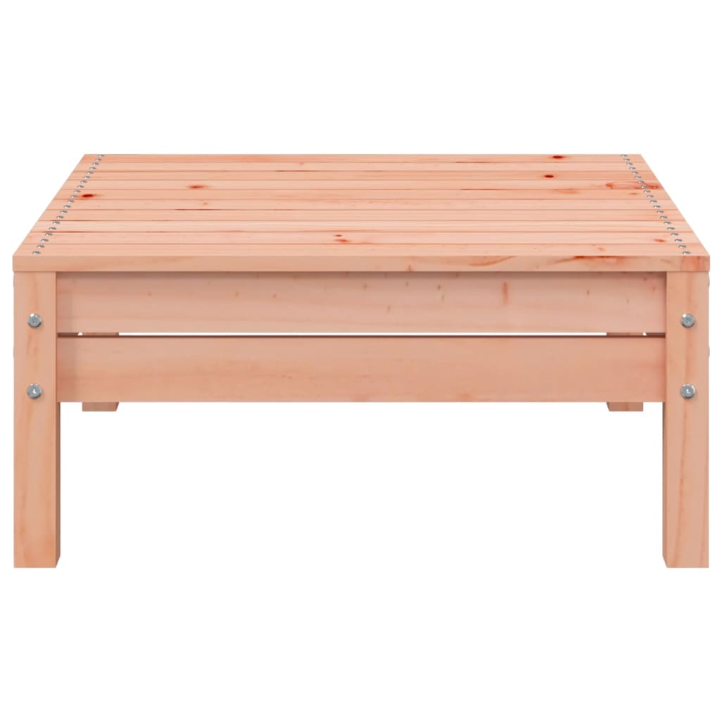 Tuinbank 2-zits met kussens en voetenbank Natuurlijk douglashout 2x corner + footrest
