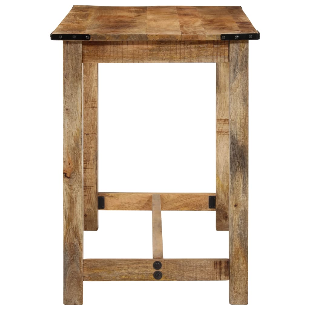 Eettafel 110x55x75 cm massief mangohout