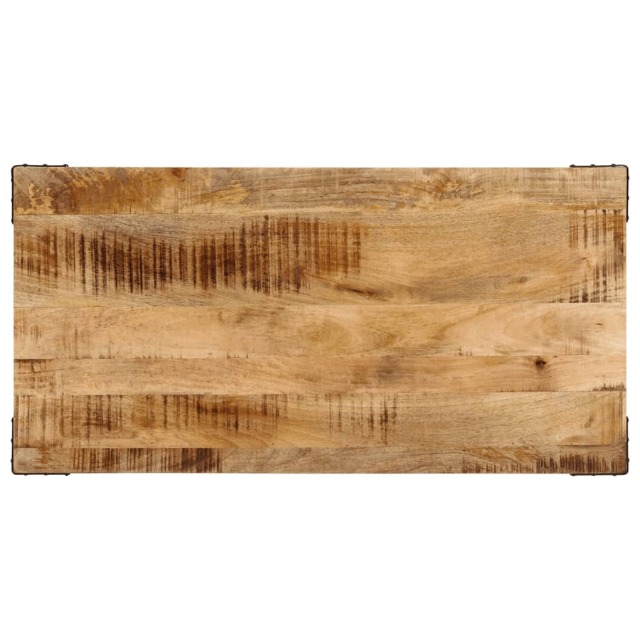 Eettafel 110x55x75 cm massief mangohout
