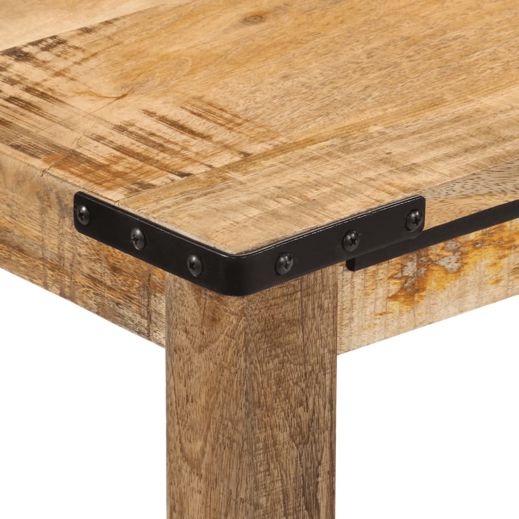 Eettafel 110x55x75 cm massief mangohout