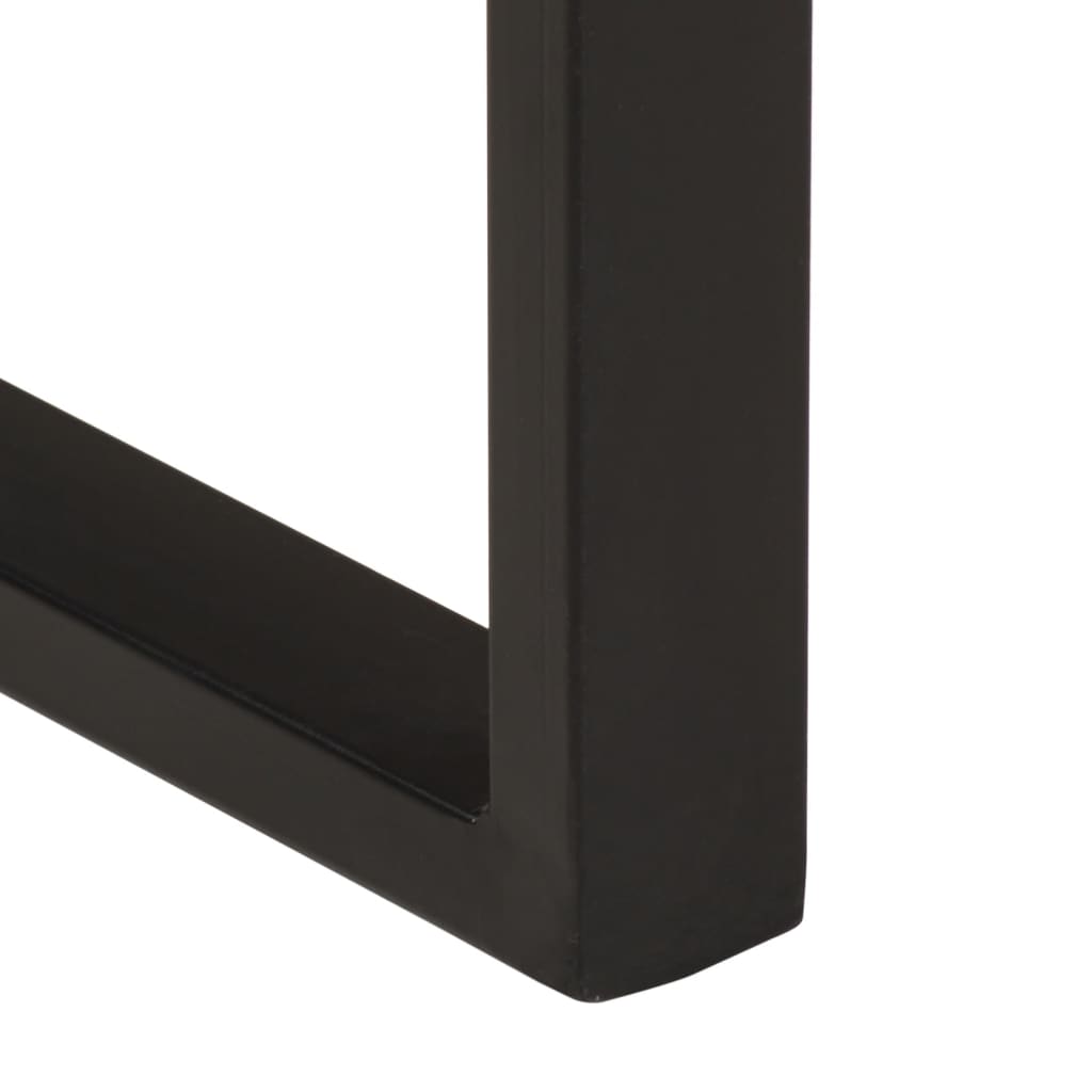 Eettafel 110x55x75 cm massief mangohout