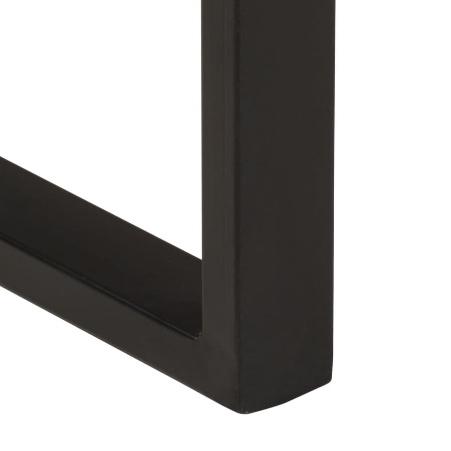 Eettafel 110x55x75 cm massief mangohout