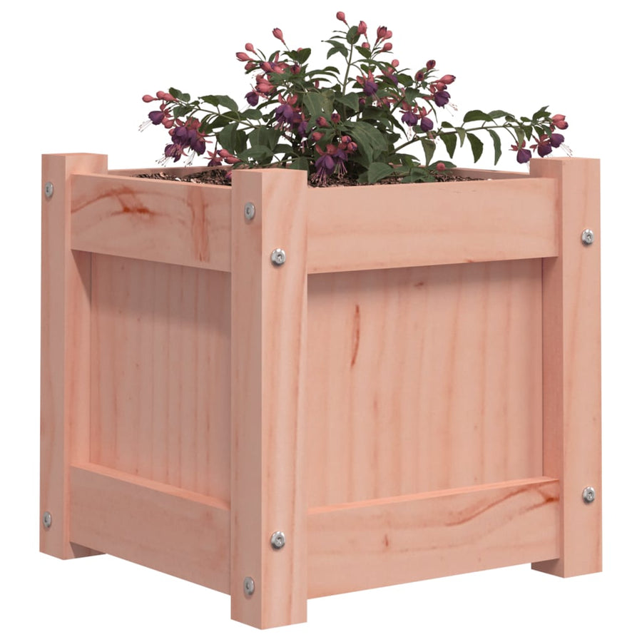 Plantenbak 3X3X3 Cm Massief Douglashout 1 Natuurlijk douglashout