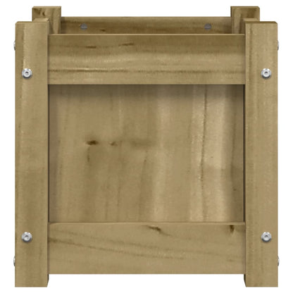 Plantenbakken Cm Geïmpregneerd Hout 2 Naturel geïmpregneerd