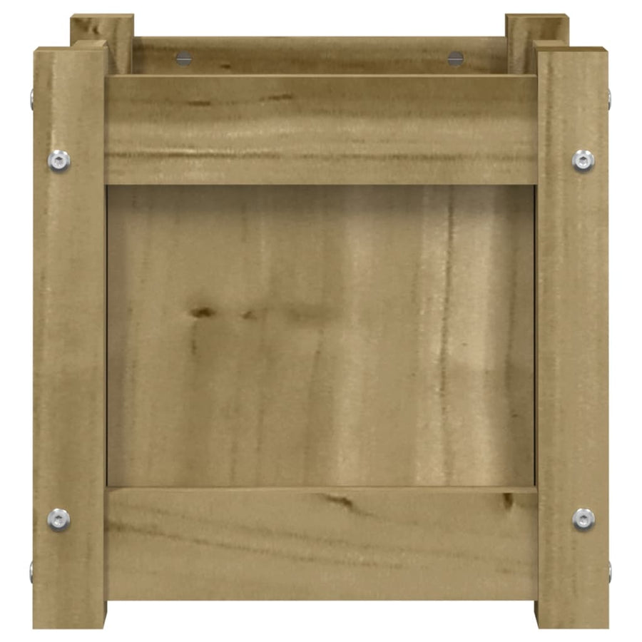 Plantenbakken Cm Geïmpregneerd Hout 2 Naturel geïmpregneerd