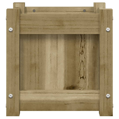 Plantenbakken Cm Geïmpregneerd Hout 2 Naturel geïmpregneerd