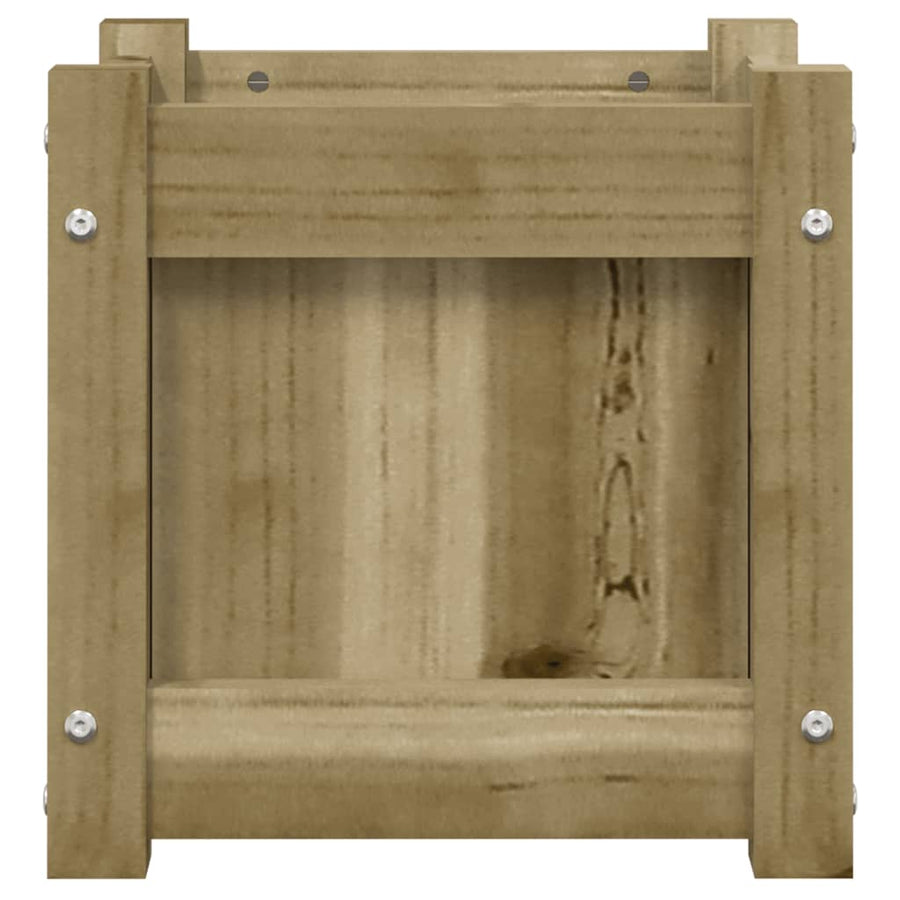 Plantenbakken Cm Geïmpregneerd Hout 2 Naturel geïmpregneerd