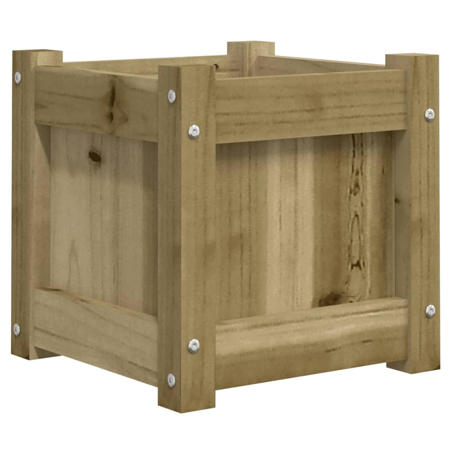 Plantenbakken Cm Geïmpregneerd Hout 2 Naturel geïmpregneerd