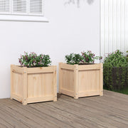Planters Cm Solid Pine Wood 2