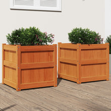 Plantenbakken 2 St Cm Massief Grenenhout Waxbruin