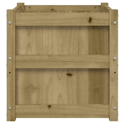 Plantenbakken Cm Geïmpregneerd Hout 2 Naturel geïmpregneerd