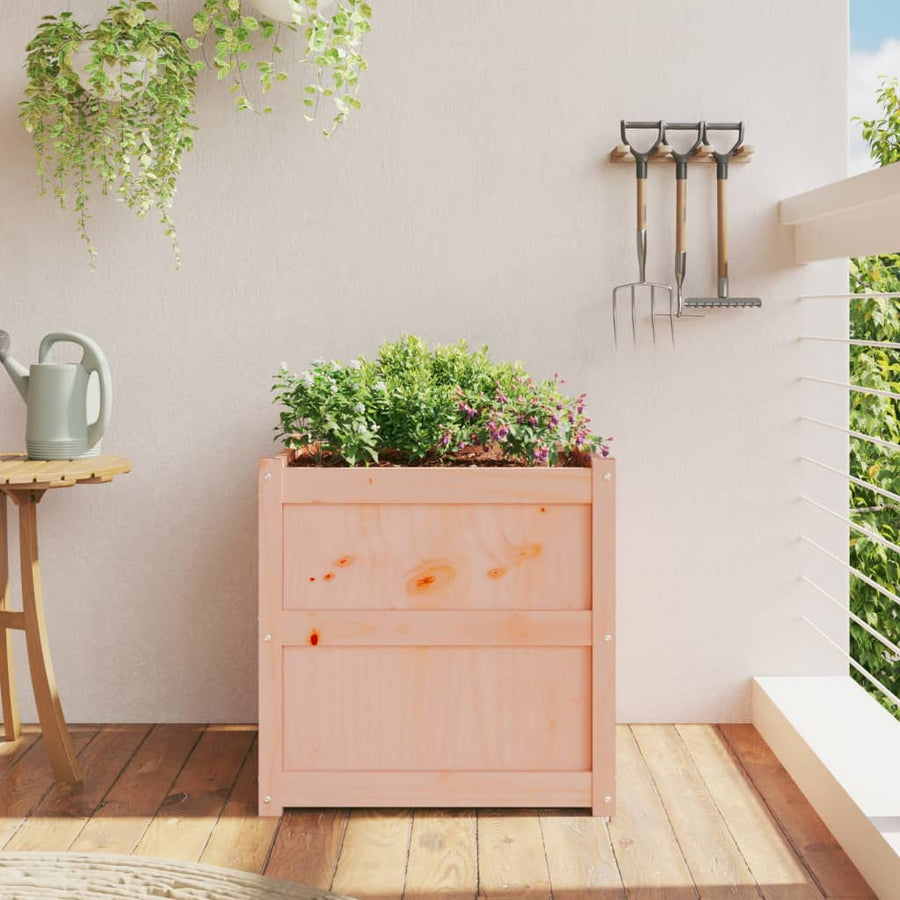 Plantenbak 60X60X60 Cm Massief Douglashout 1 Natuurlijk douglashout