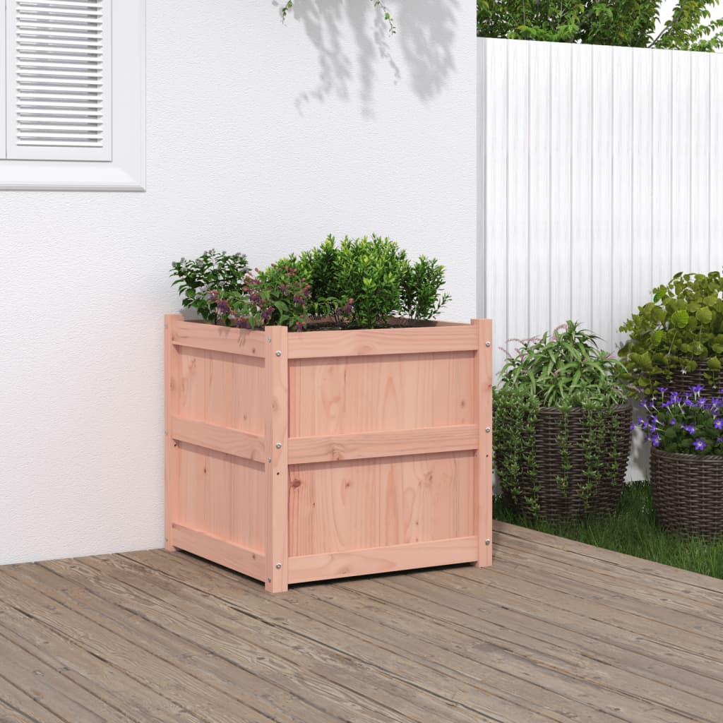 Plantenbak 60X60X60 Cm Massief Douglashout 1 Natuurlijk douglashout