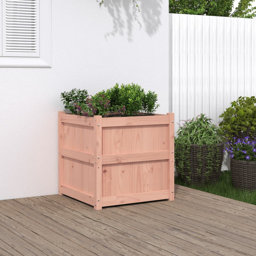 Plantenbak 60X60X60 Cm Massief Douglashout 1 Natuurlijk douglashout