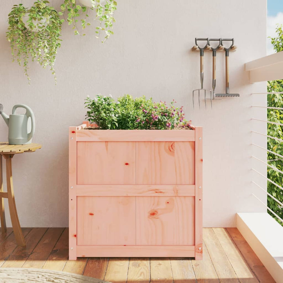 Plantenbak 70X70X70 Cm Massief Douglashout Natuurlijk douglashout