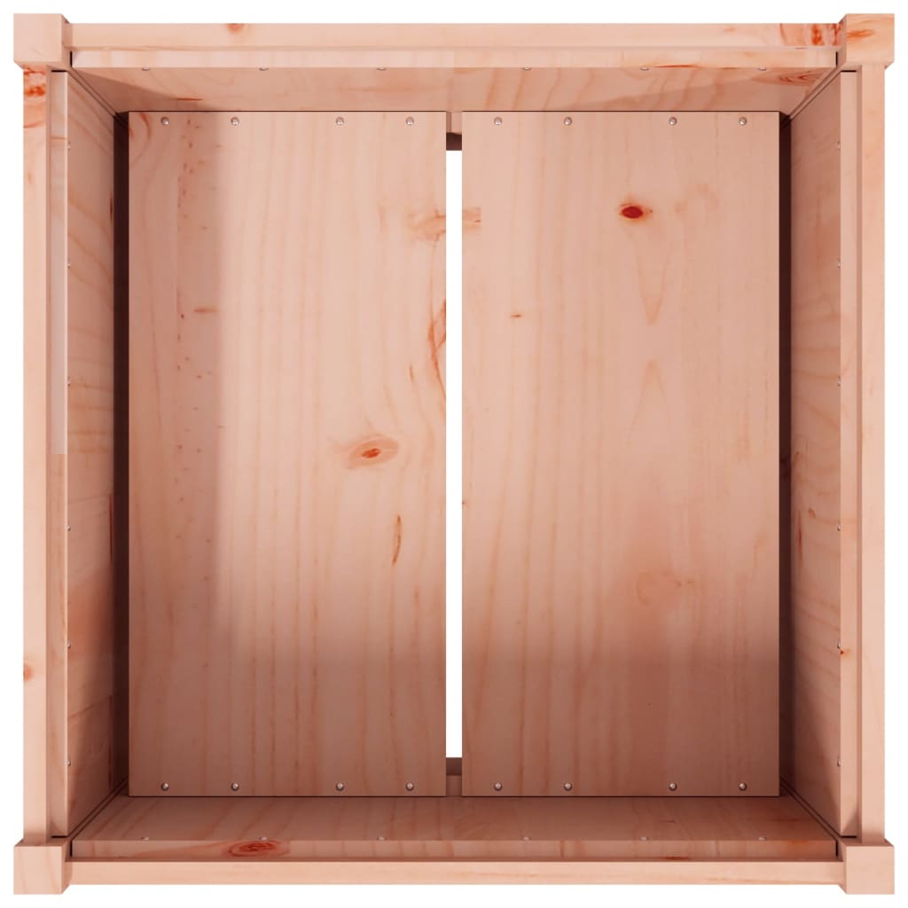 Plantenbak 70X70X70 Cm Massief Douglashout Natuurlijk douglashout