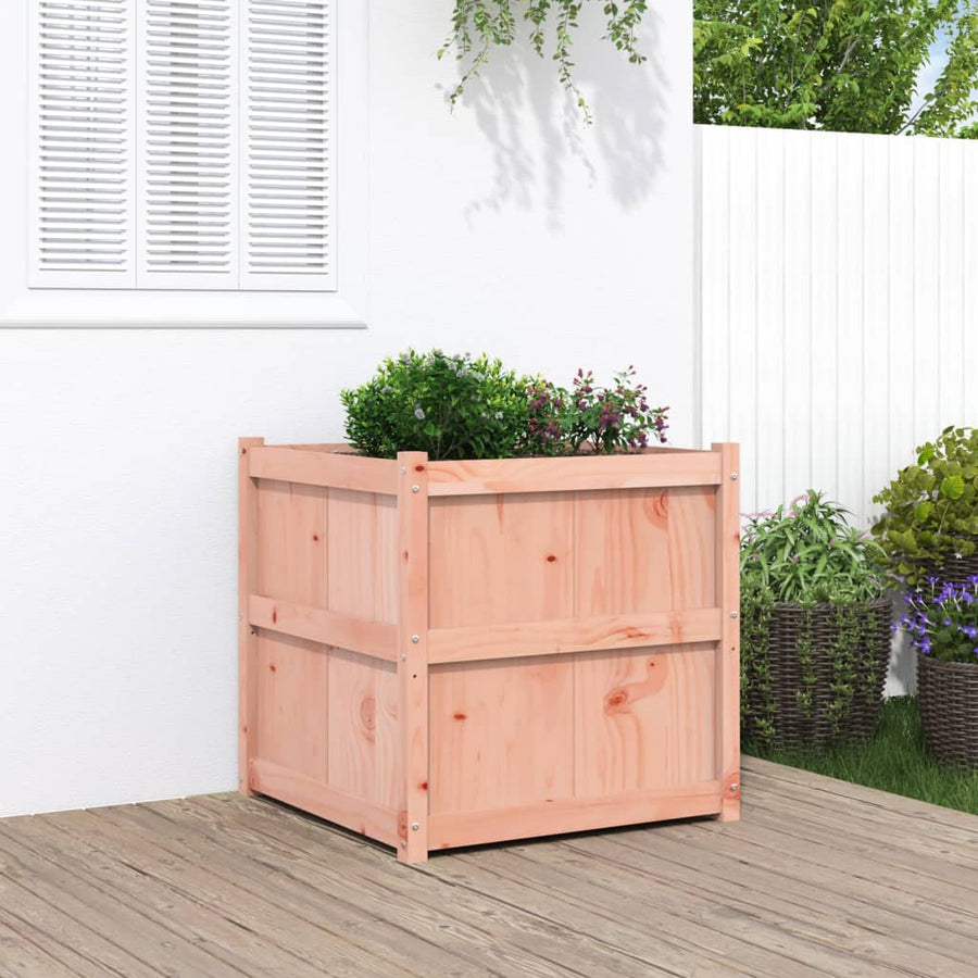 Plantenbak 70X70X70 Cm Massief Douglashout Natuurlijk douglashout
