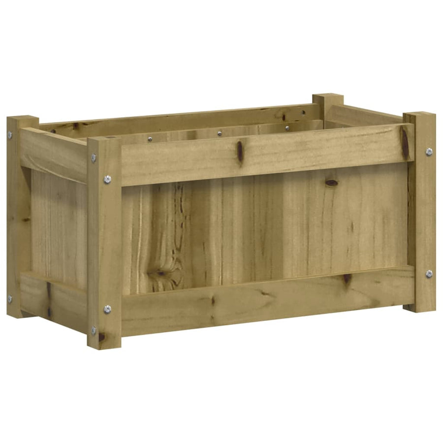 Plantenbak 60X3X3 Cm Geïmpregneerd Grenenhout 1 Naturel geïmpregneerd
