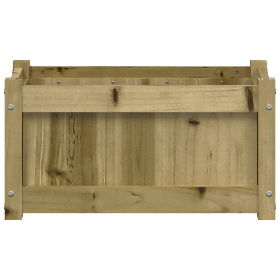 Plantenbak 60X3X3 Cm Geïmpregneerd Grenenhout 1 Naturel geïmpregneerd
