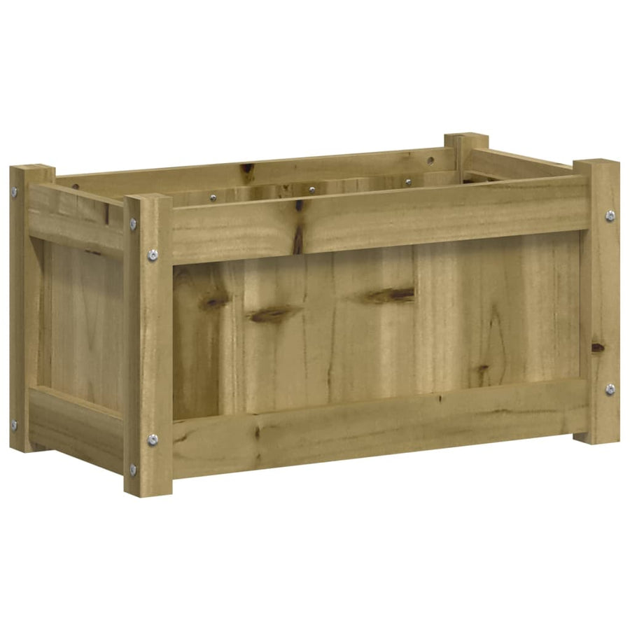 Plantenbak 60X3X3 Cm Geïmpregneerd Grenenhout 1 Naturel geïmpregneerd