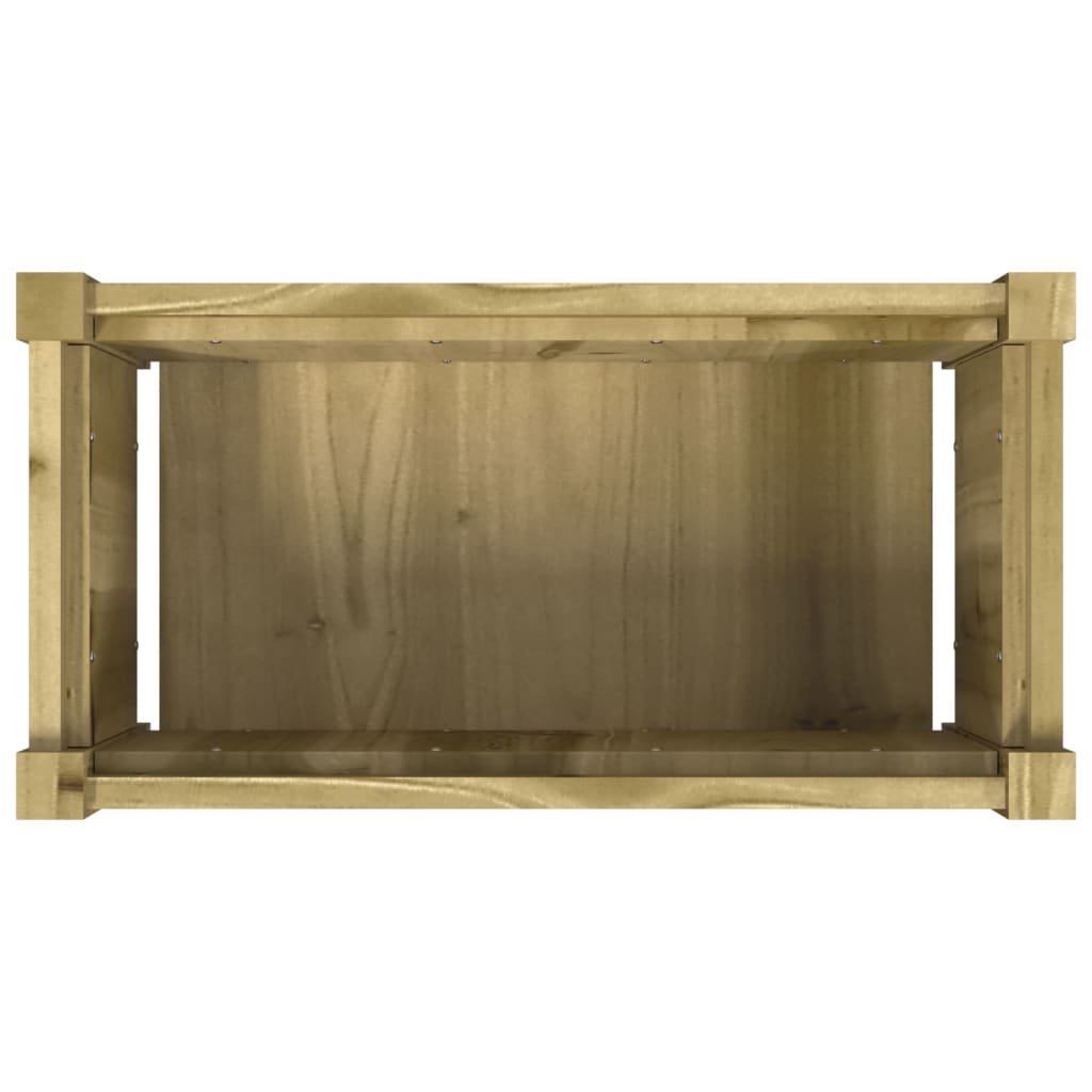 Plantenbak 60X3X3 Cm Geïmpregneerd Grenenhout 1 Naturel geïmpregneerd