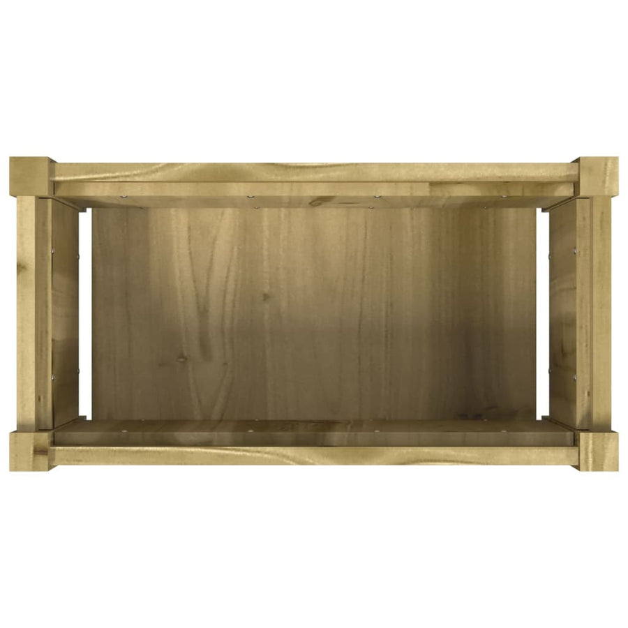 Plantenbak 60X3X3 Cm Geïmpregneerd Grenenhout 1 Naturel geïmpregneerd